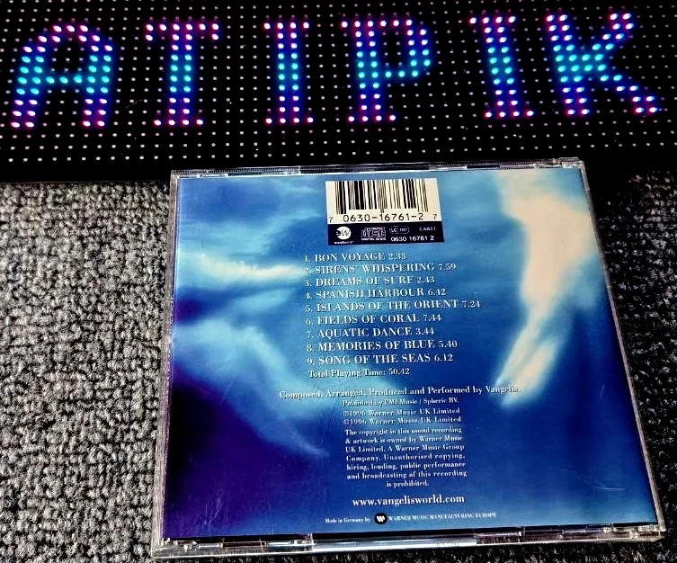 ★ Un voyage musical intemporel : le CD „Oceanic” de Vangelis à saisir! ♫ – photo 2